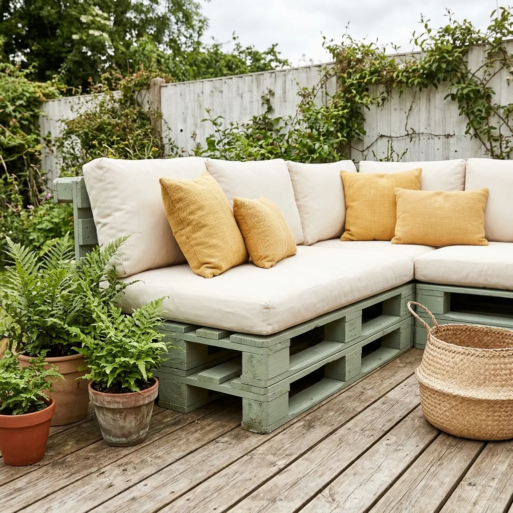 29 Backyard Decor Ideas That Turn Heads This Season 4 Painted Pallet Seating