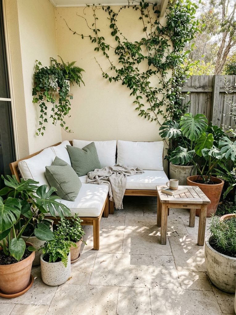 Fresh White-and-Green Palette