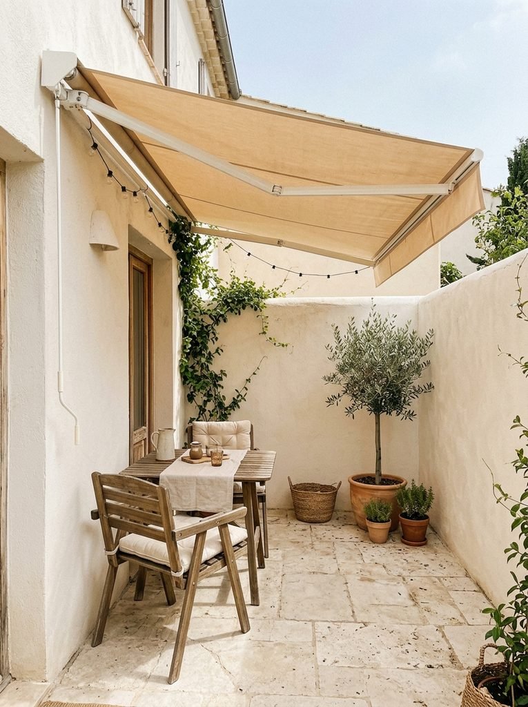 Retractable Shade Canopy