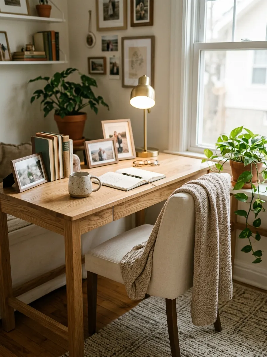 Personalized Cozy Workspace