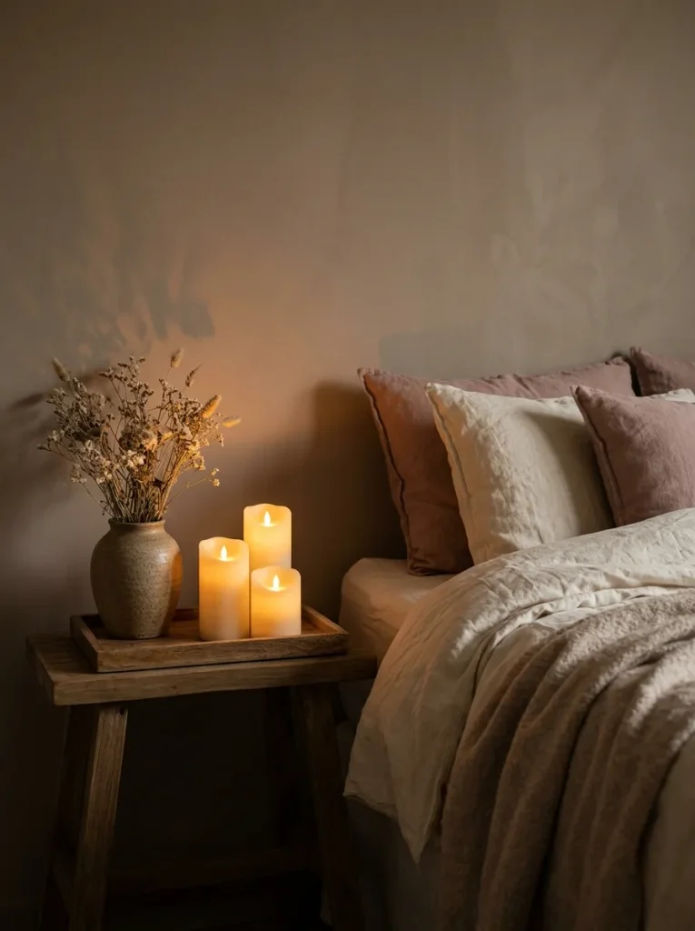 Romantic Candle Accents