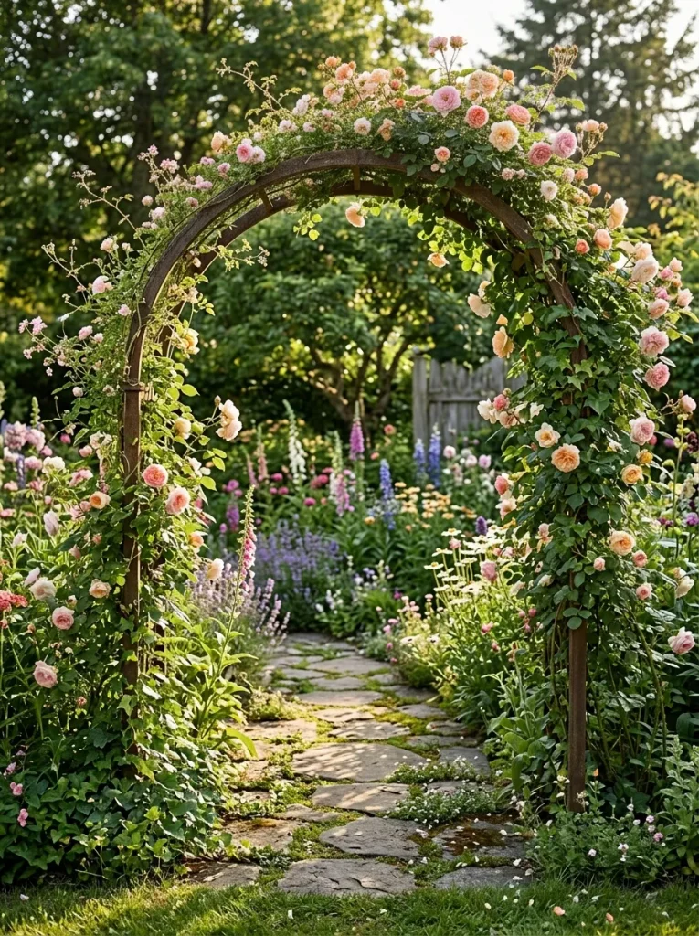 Whimsical Garden Arch
