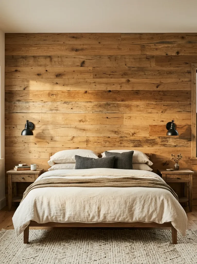 Rustic Wood Accent Wall