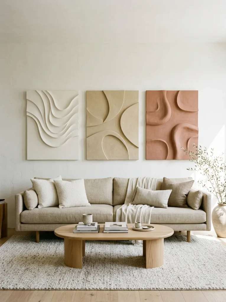 Sculptural Wall Decor