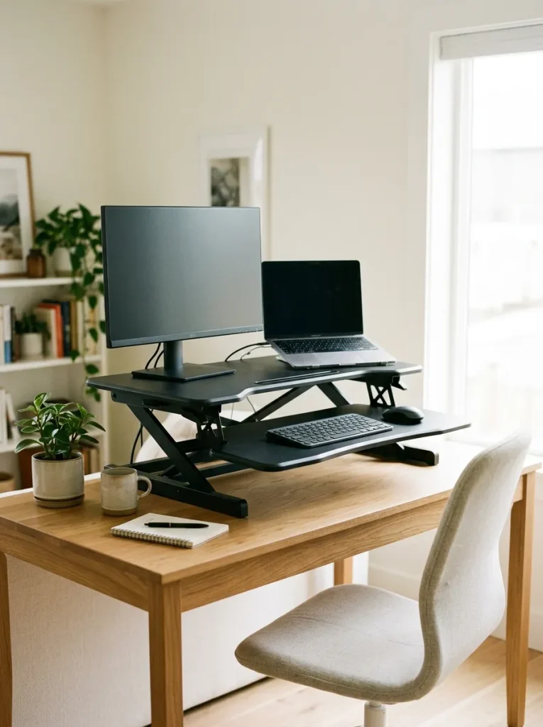Sit-Stand Desk Converter
