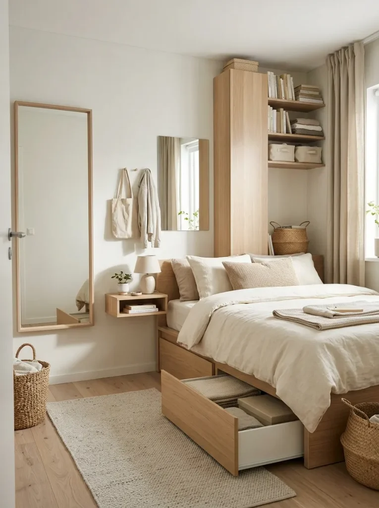 Small Bedroom Storage