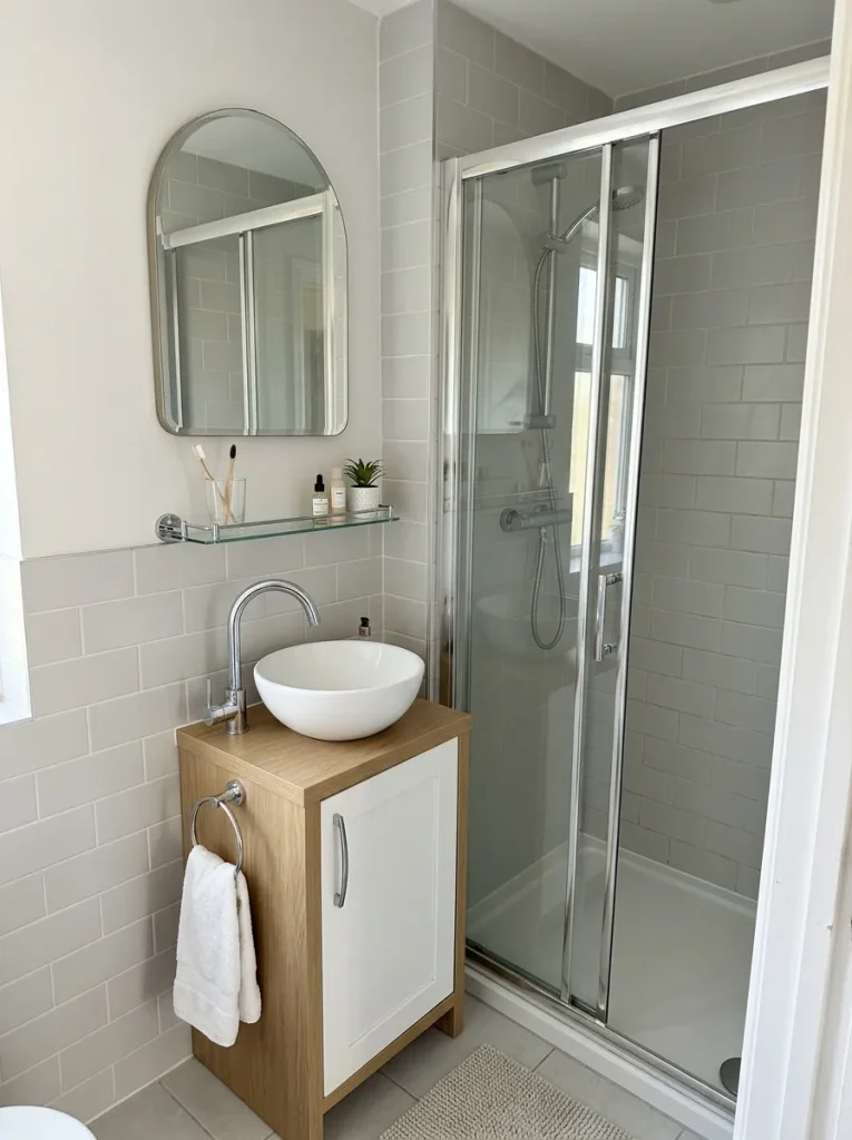Bathroom Ideas: 30 Gorgeous Looks to Save for Later 17 Compact Corner Vanity
