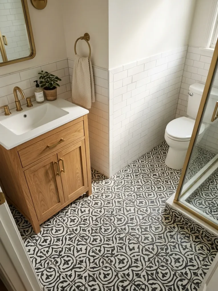 Patterned Floor Tiles