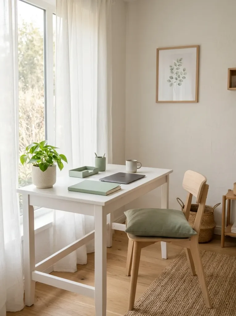 Soft Green Accents