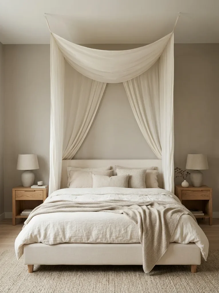 Soft Bedroom Canopy