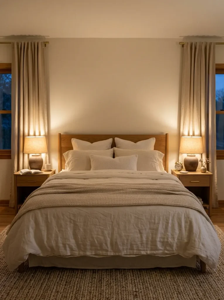 Soft Bedside Lighting