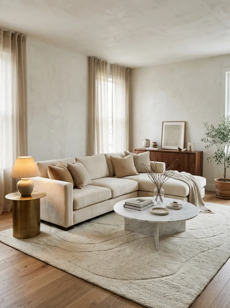 Marble and Brass Details