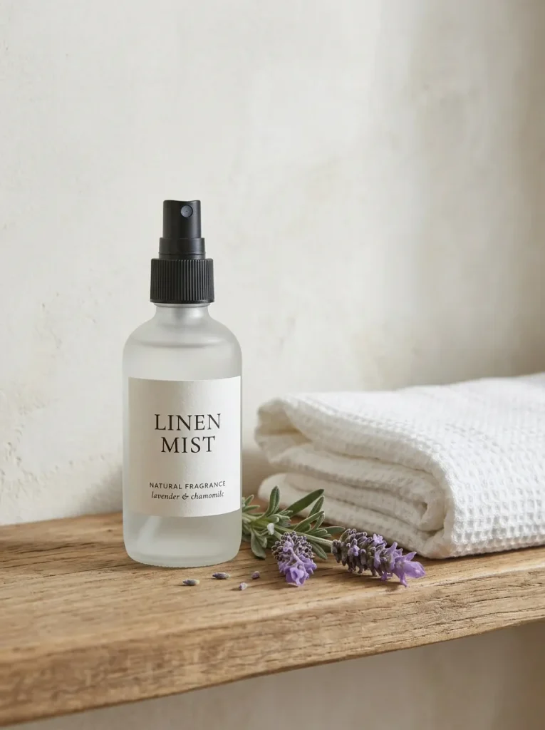 27 Guest Bathroom Ideas That Leave Visitors Pampered 16 Linen Mist Spray