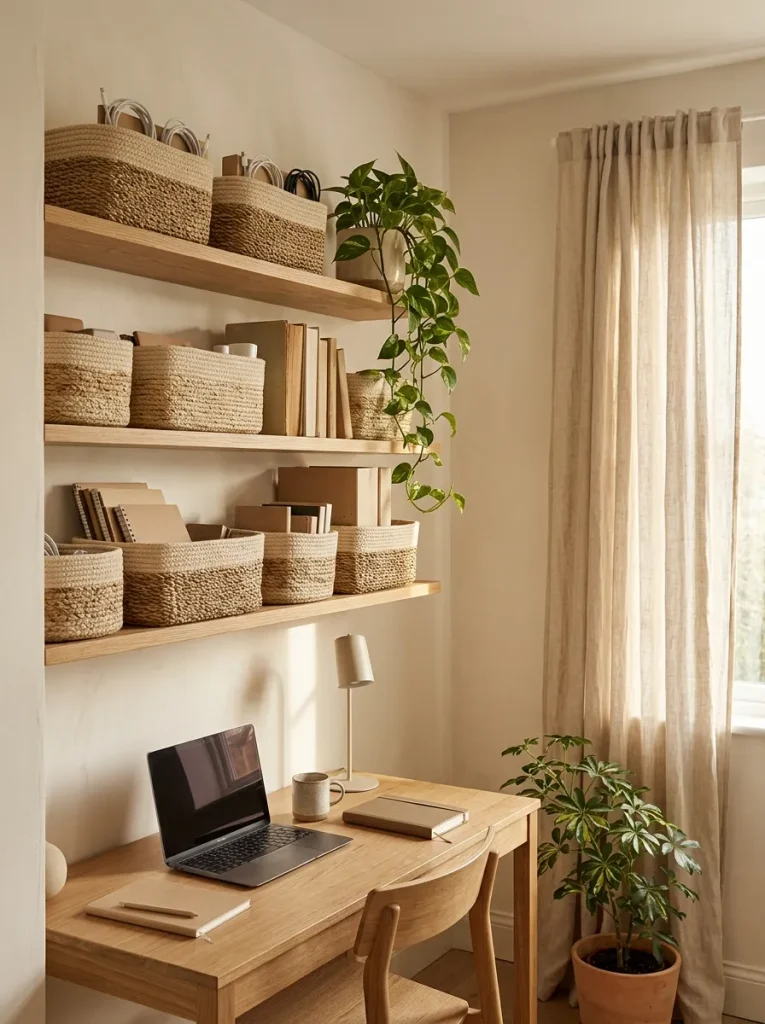 Neutral Storage Baskets