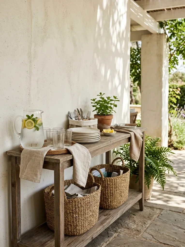 Outdoor Serving Station