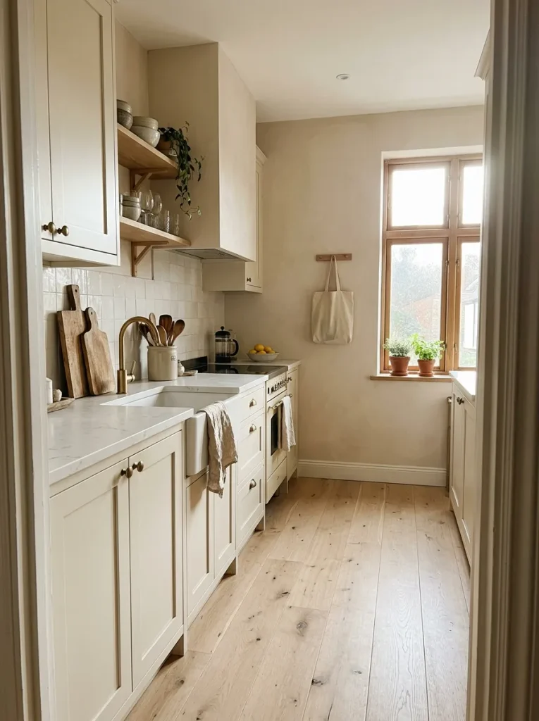 Small Kitchen Ideas: 29 Brilliant Ways to Gain Space 16 Light Reflective Flooring