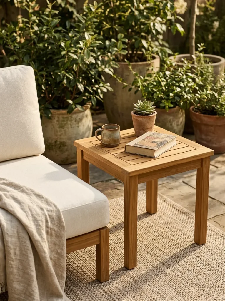 Practical Outdoor Side Tables