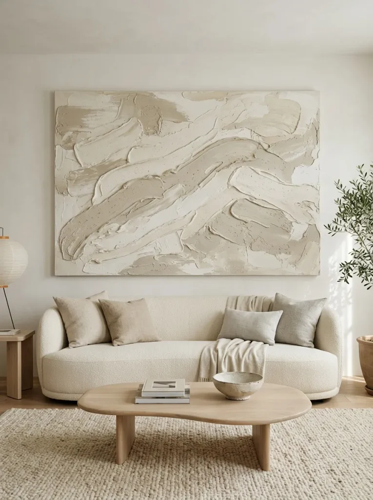 Large Textured Canvas