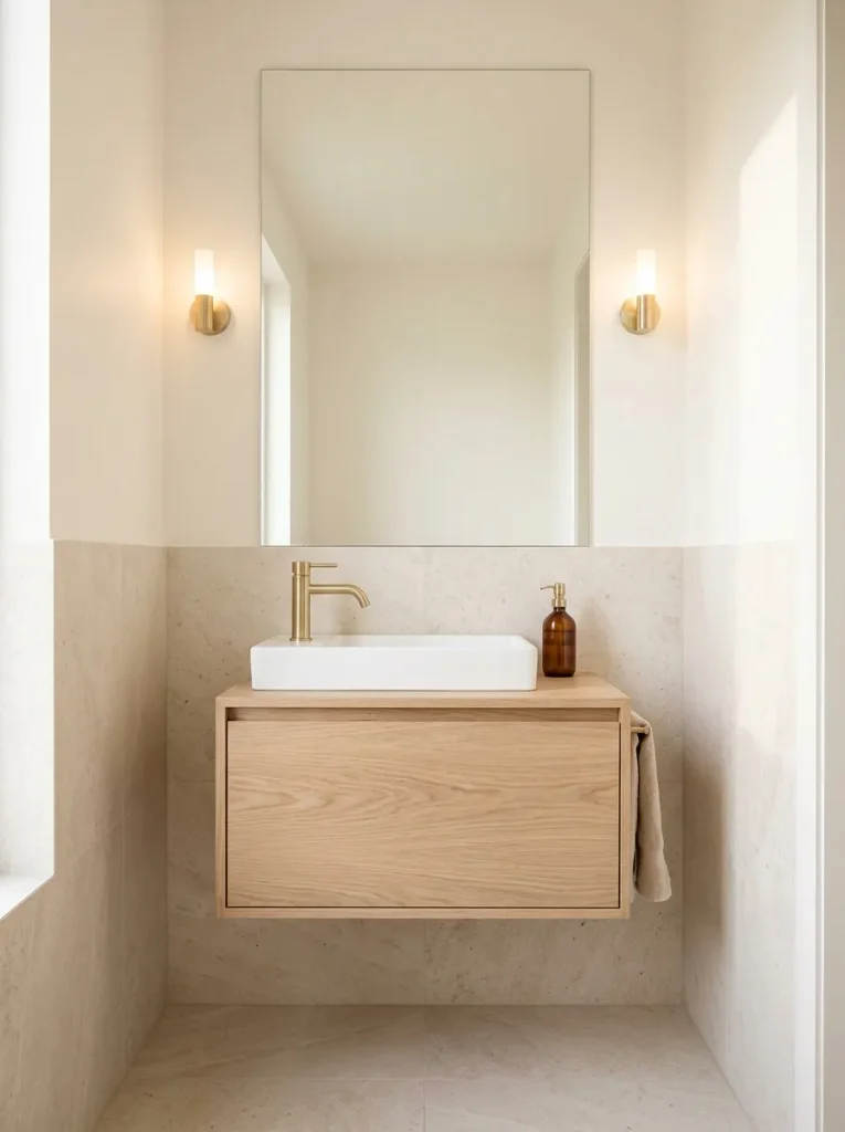 Compact Floating Vanity