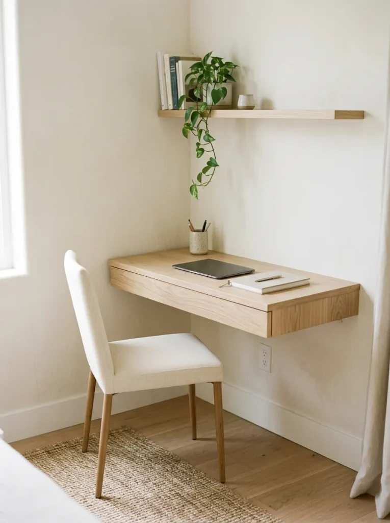 Wall-Mounted Desk