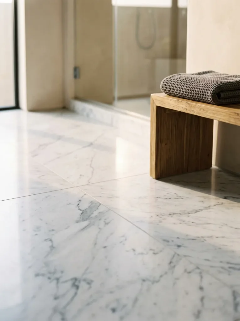 Heated Marble Floors