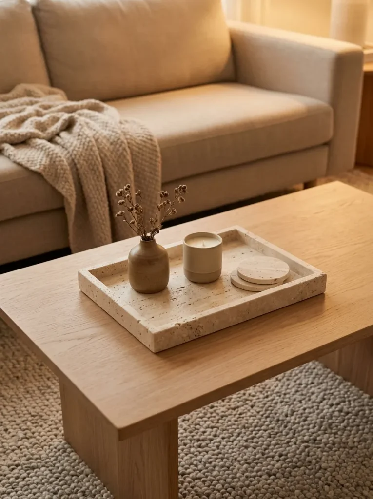 A Natural Stone Tray