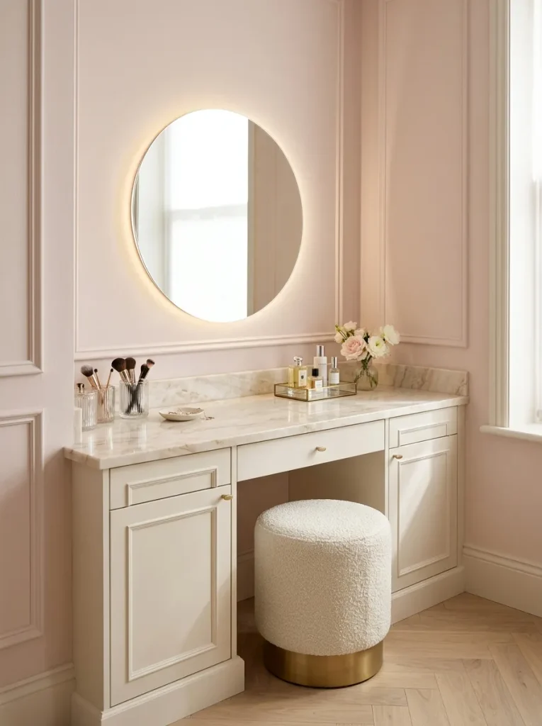 Makeup Vanity Corner
