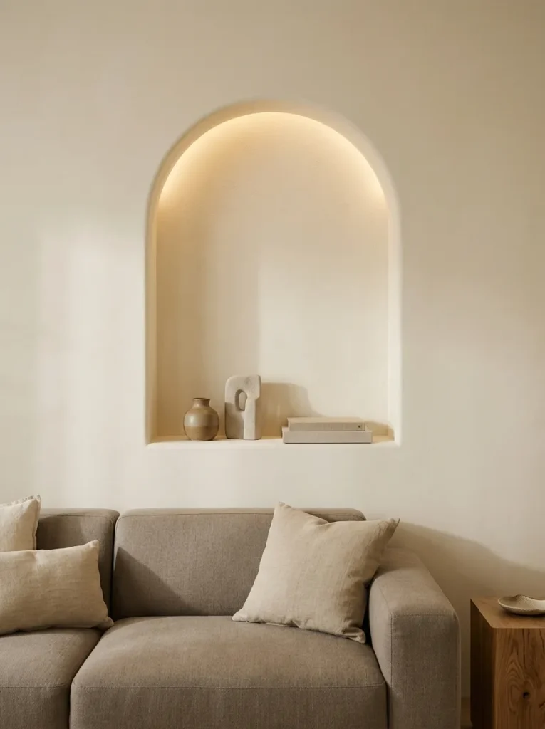 Arched Wall Niche