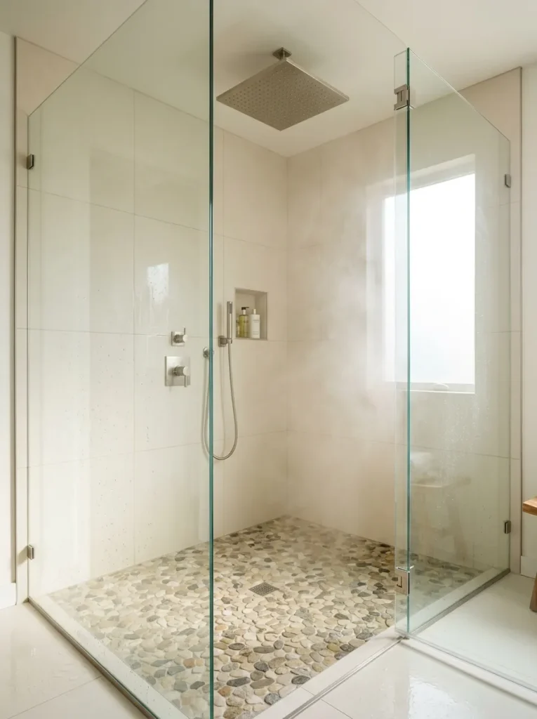 Walk-In Rain Shower