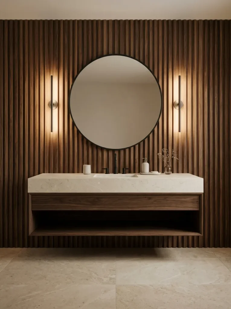 Fluted Wood Panels