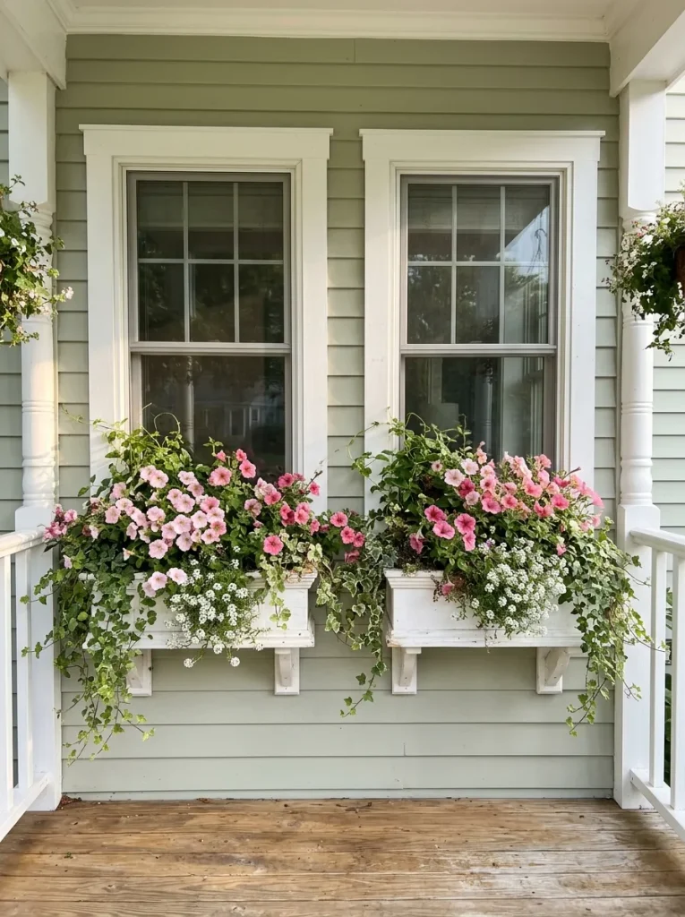 Charming Window Boxes