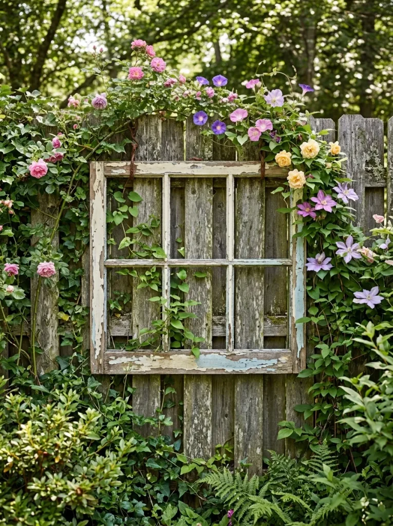 Upcycled Window Frame
