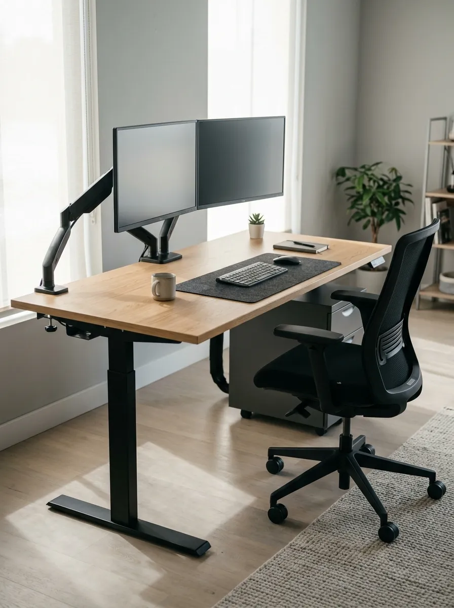 Dual Monitor Workspace