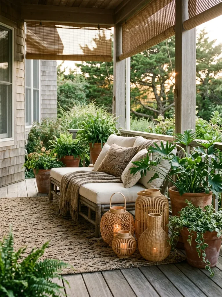 Natural Woven Lanterns